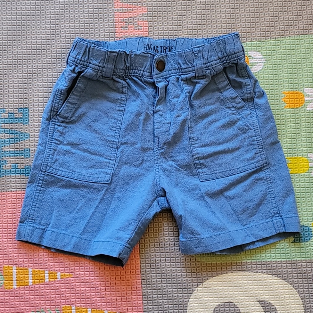 Blue Zara kids shorts sz 3/4T